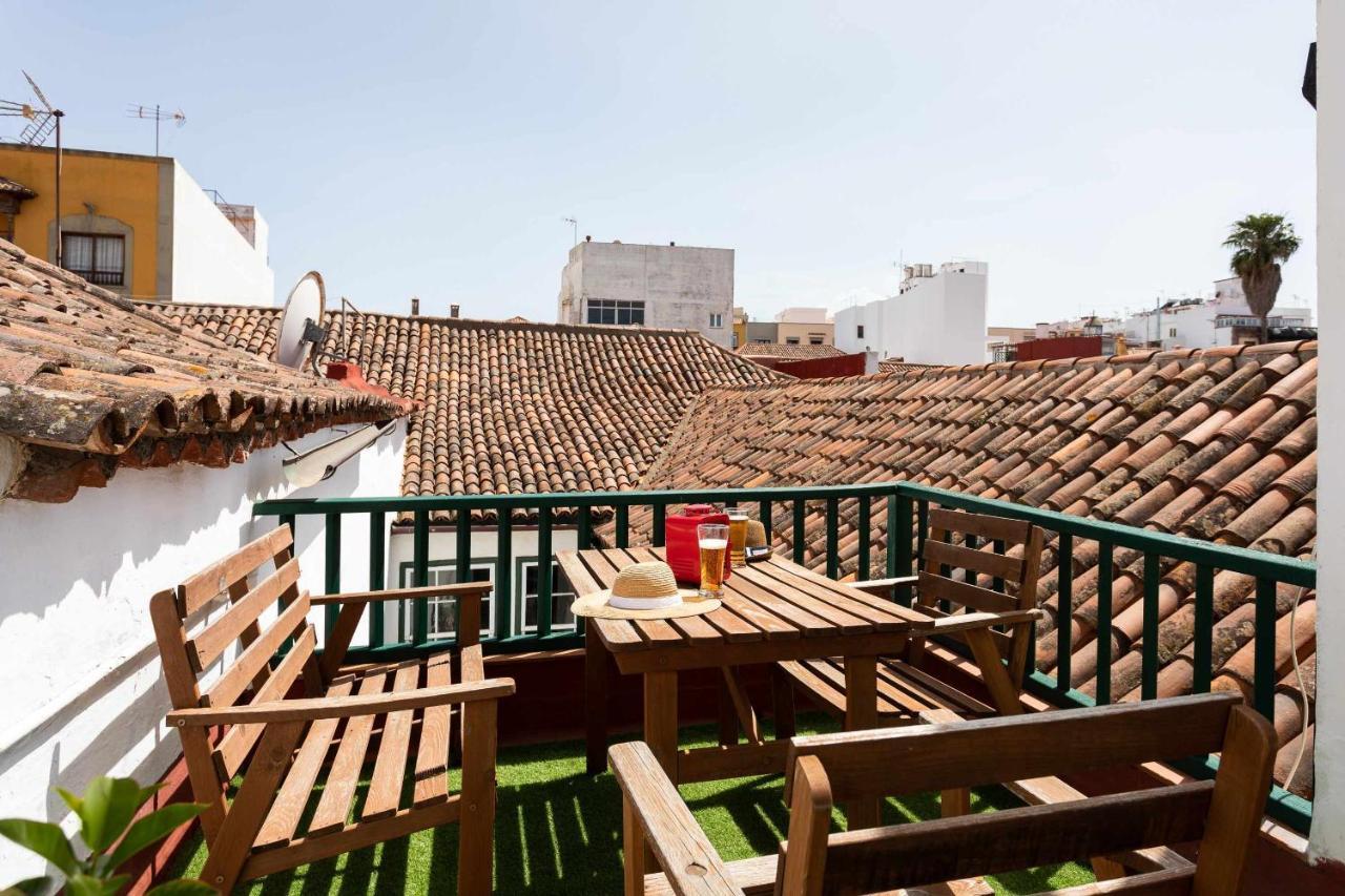 Casa Tradicional Canaria En La Laguna Centro Exterior foto