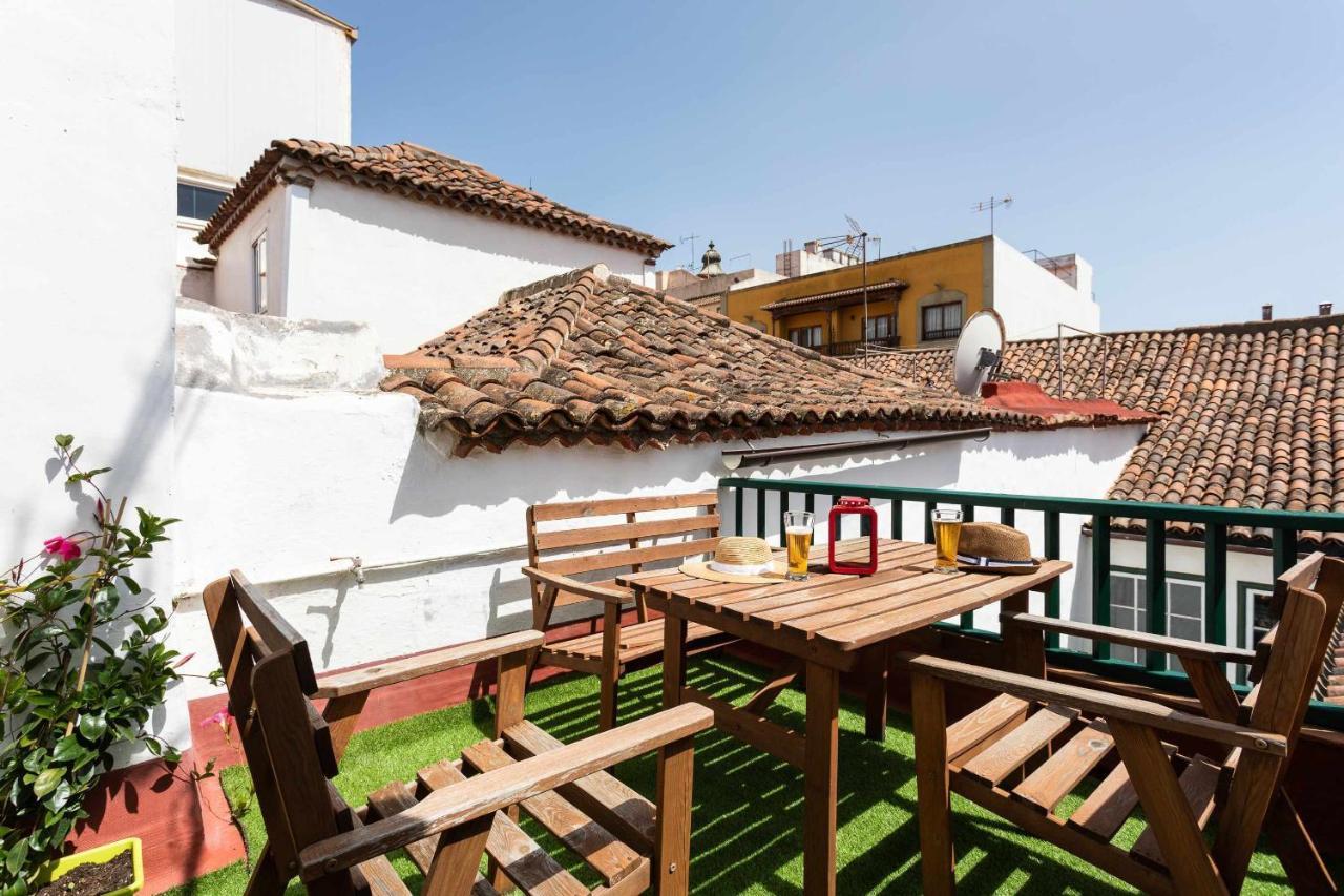 Casa Tradicional Canaria En La Laguna Centro Exterior foto