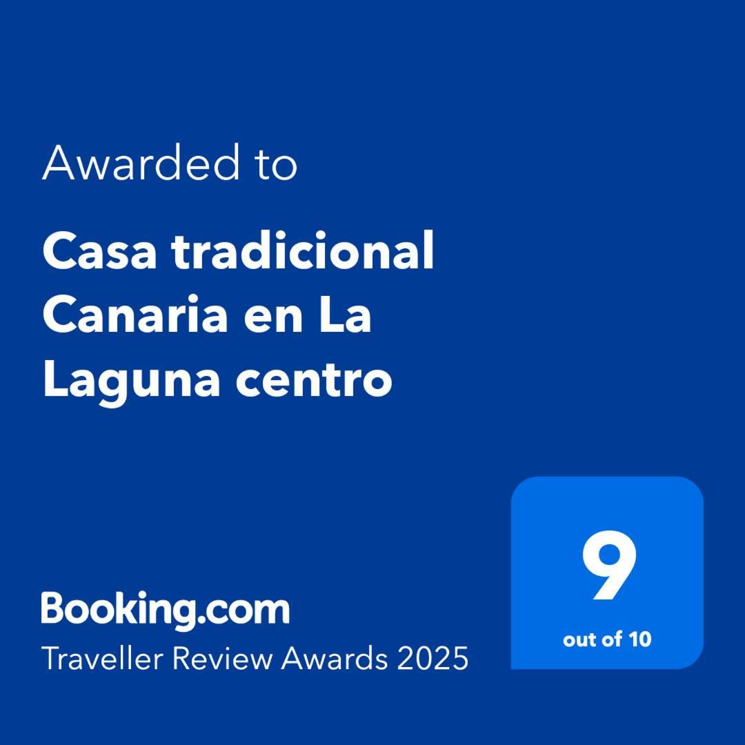 Casa Tradicional Canaria En La Laguna Centro Exterior foto